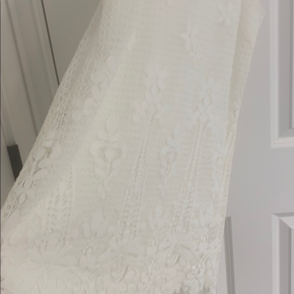 Francesca’s White Lacey Dress - Picture 3 of 4